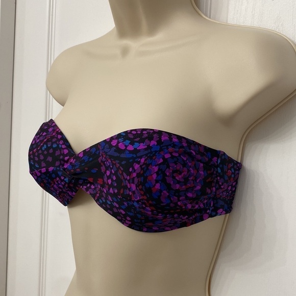 Converse Strapless Bikini Top Small - Picture 4 of 7